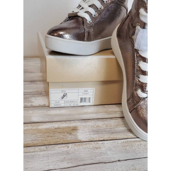 Michael Michael Kors Girls Ivy Rory High Top Sneakers - Picture 5 of 11